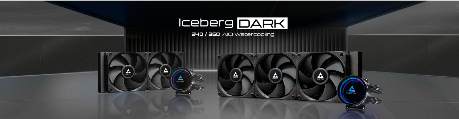 Водно охлаждане за процесор Chieftec Iceberg 360 VRM, 3x120mm вентилатора, 2700 RPM помпа - CLC-360-VRM-BLK - 2