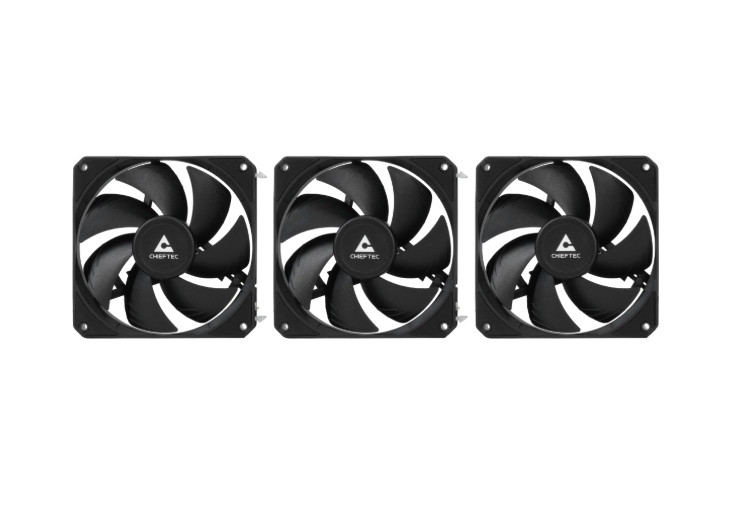 Водно охлаждане за процесор Chieftec Iceberg 360 VRM, 3x120mm вентилатора, 2700 RPM помпа - CLC-360-VRM-BLK - 11