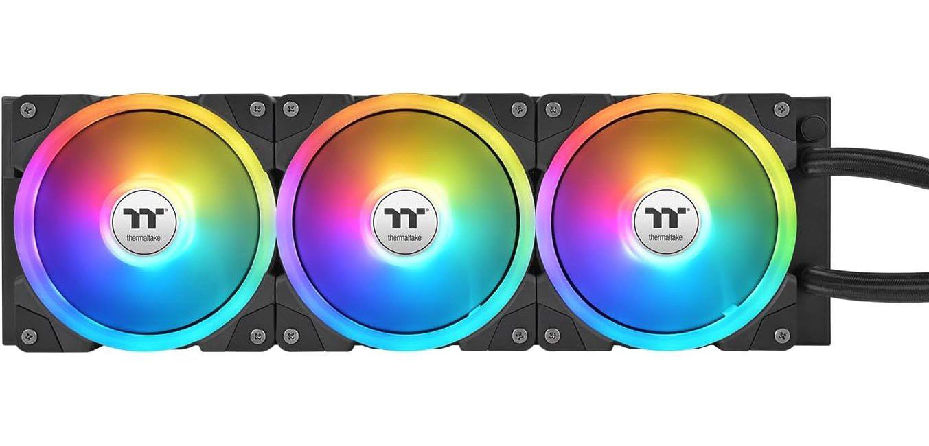 Водно охлаждане за процесор Thermaltake MAGFloe 360 Ultra, 3x120mm вентилатора, RGB подсветка - CL-W432-PL12SW-A - 3