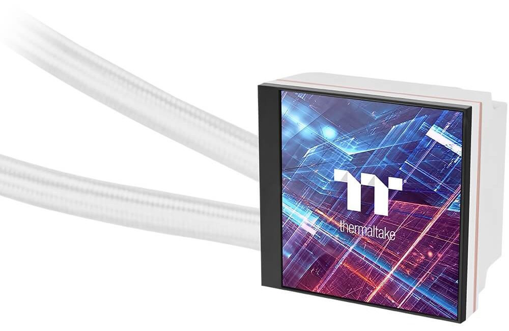 Водно охлаждане за процесор Thermaltake MAGFloe 360 Ultra Snow Edition, 3x120mm вентилатора, RGB подсветка - CL-W433-PL12SW-A - 3