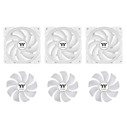 Водно охлаждане за процесор Thermaltake MAGFloe 360 Ultra Snow Edition, 3x120mm вентилатора, RGB подсветка - CL-W433-PL12SW-A - 4