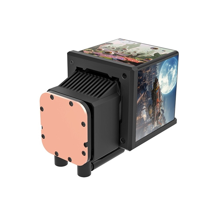 Водно охлаждане за процесор Thermaltake MineCube 360 Ultra, 3x120mm ARGB вентилатори, Intel LGA 1851/1700/1200/AM5/AM4 - CL-W481-PL12SW-A - 4