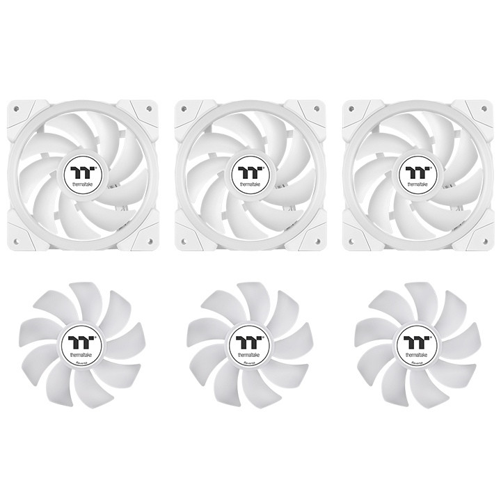 Водно охлаждане за процесор Thermaltake MineCube 360 Ultra Snow Edition, 3x120mm ARGB вентилатора, Intel LGA1851/1700, AMD AM5/AM4 - CL-W482-PL12SW-A - 5