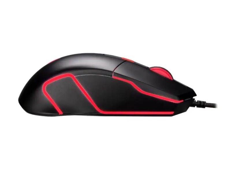 Геймърска мишка Acer Nitro, жична, оптична, 7200 DPI, 6 бутона, RGB подсветка - GP.MCE11.03Y - 2