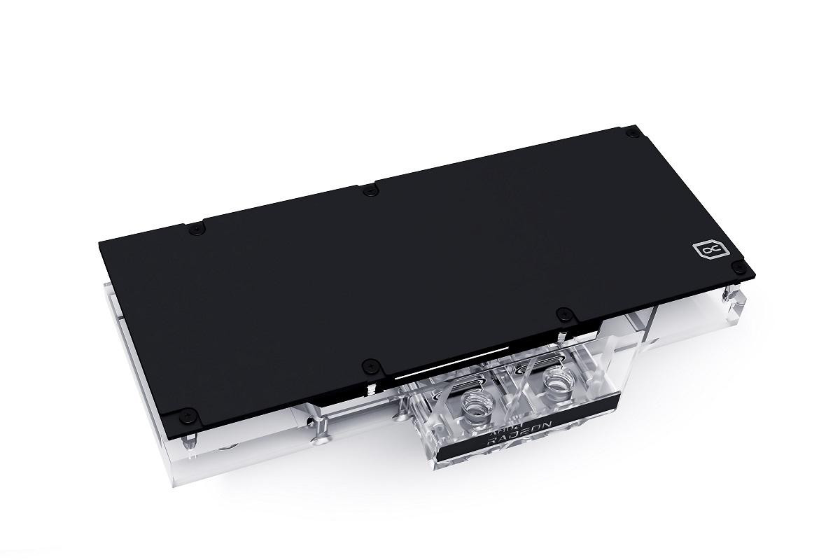 Воден блок за видео карта Alphacool Eisblock Aurora Acryl GPX-A, AMD Radeon RX 6700 XT Reference с backplate, RGB - 1021671 - 3