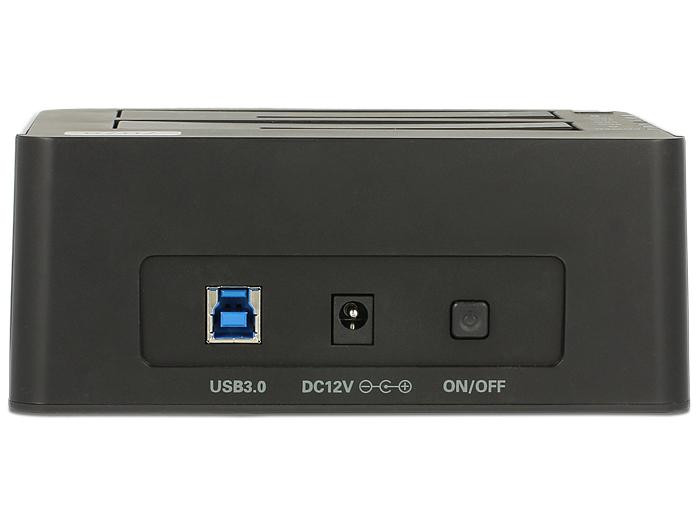 Външна докинг станция DeLock 62661, 2.5"/3.5" SATA, USB 3.0, Функция за клониране - DELOCK-62661 - 4