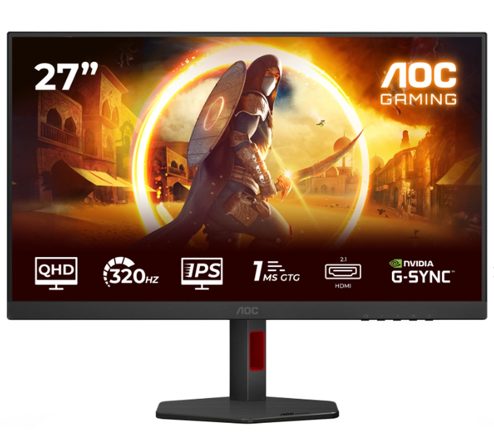 Монитор AOC Q27G4SRU, 27" WQHD (2560x1440) Fast IPS 320Hz - 1
