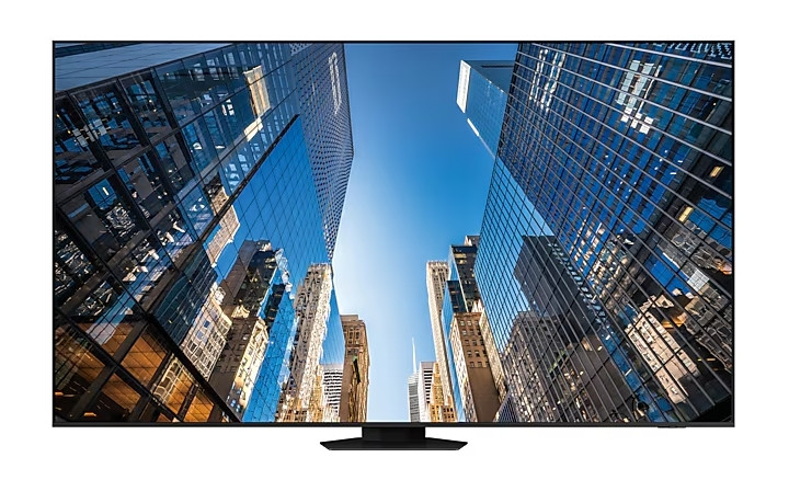 Широкоформатен дисплей Samsung QE98C, 98" 4K VA, 3840x2160, 450 cd/m², Tizen 6.5, 40W говорители - LH98QECEDGCXEN - 1