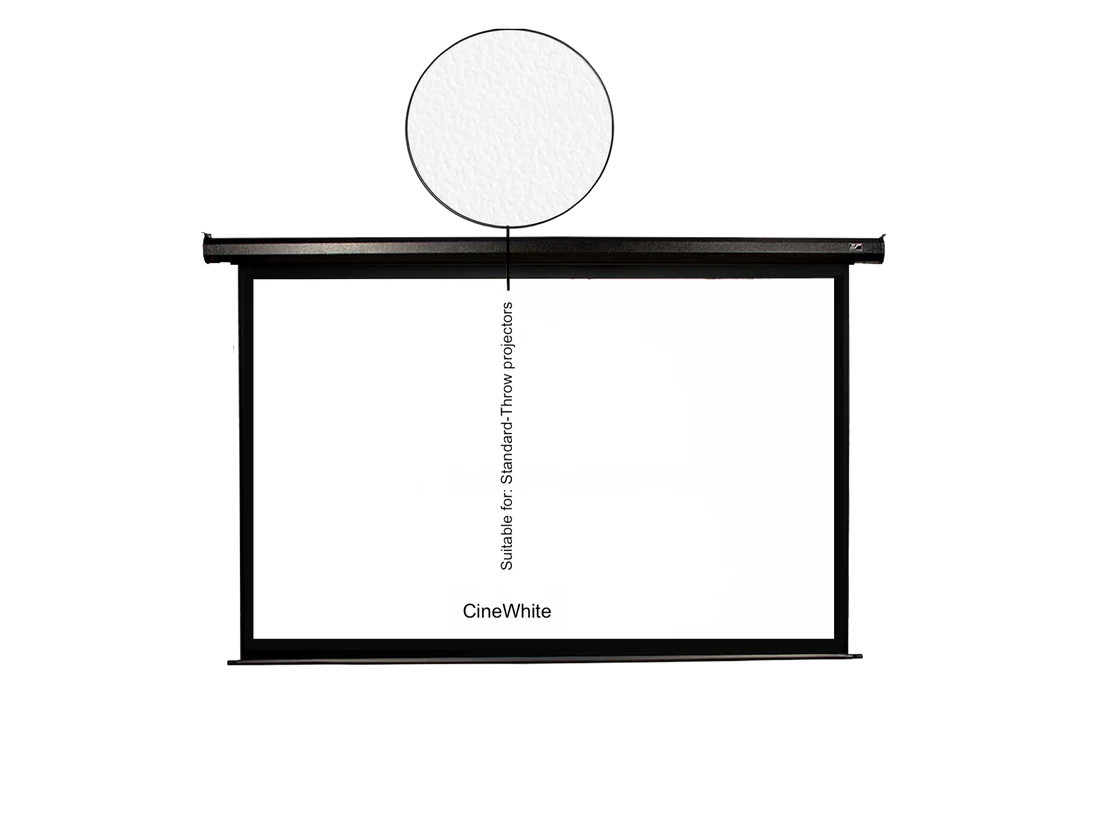 Прожекционен екран Elite Screen Electric125H Spectrum, 125" (16:9), 276.9 x 155.7 cm, MaxWhite - ELECTRIC125H - 5