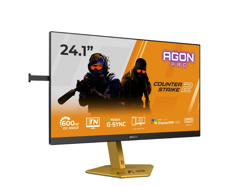 Монитор AOC CS24A, 24.1" TN Full HD 600Hz, 0.5ms, Adaptive-Sync, Height Adjust - 2