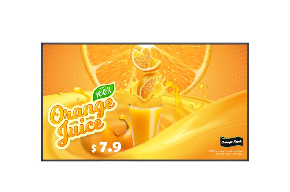 Широкоформатен дисплей LG 43UH5Q-E, 43" 4K UHD ADS, webOS 6.0, 500cd/m², 24/7, HDMI/DP/USB - 1