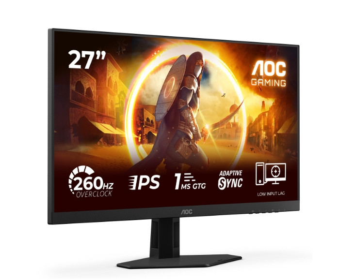 Монитор AOC 27G4ZR, 27" Fast IPS, 1920x1080@260Hz, 1ms, Adaptive-Sync - 2