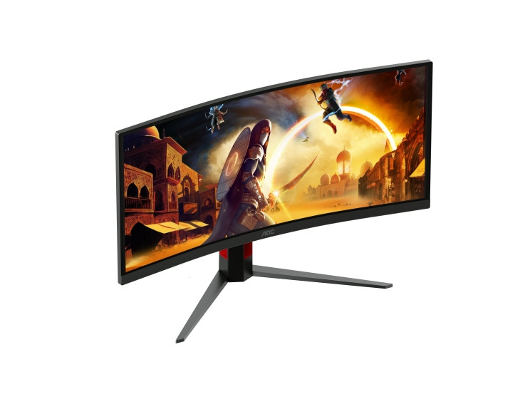Монитор AOC CU34G4ZCA, 34" Curved VA 3440x1440@250Hz - 7