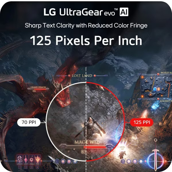 Монитор LG UltraGear evo 45GX950B-B, 44.5" Curved OLED QHD 5K2K (5120x1440), 165Hz, 0.03ms, G-Sync/FreeSync, USB-C 90W, HDR 400 - 2