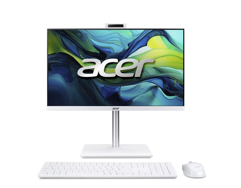 All in One компютър Acer Aspire C24-A, 23.8" FHD IPS 120Hz, Intel Core i5-13420H, 16GB DDR4, 512GB SSD, No OS - DQ.BRDEX.005 - 1