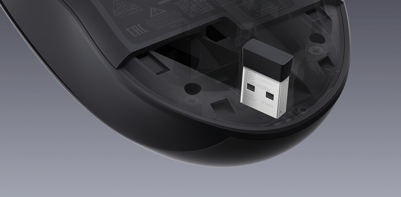 Безжична мишка Xiaomi Comfort Edition, Black - BHR9359GL - 10
