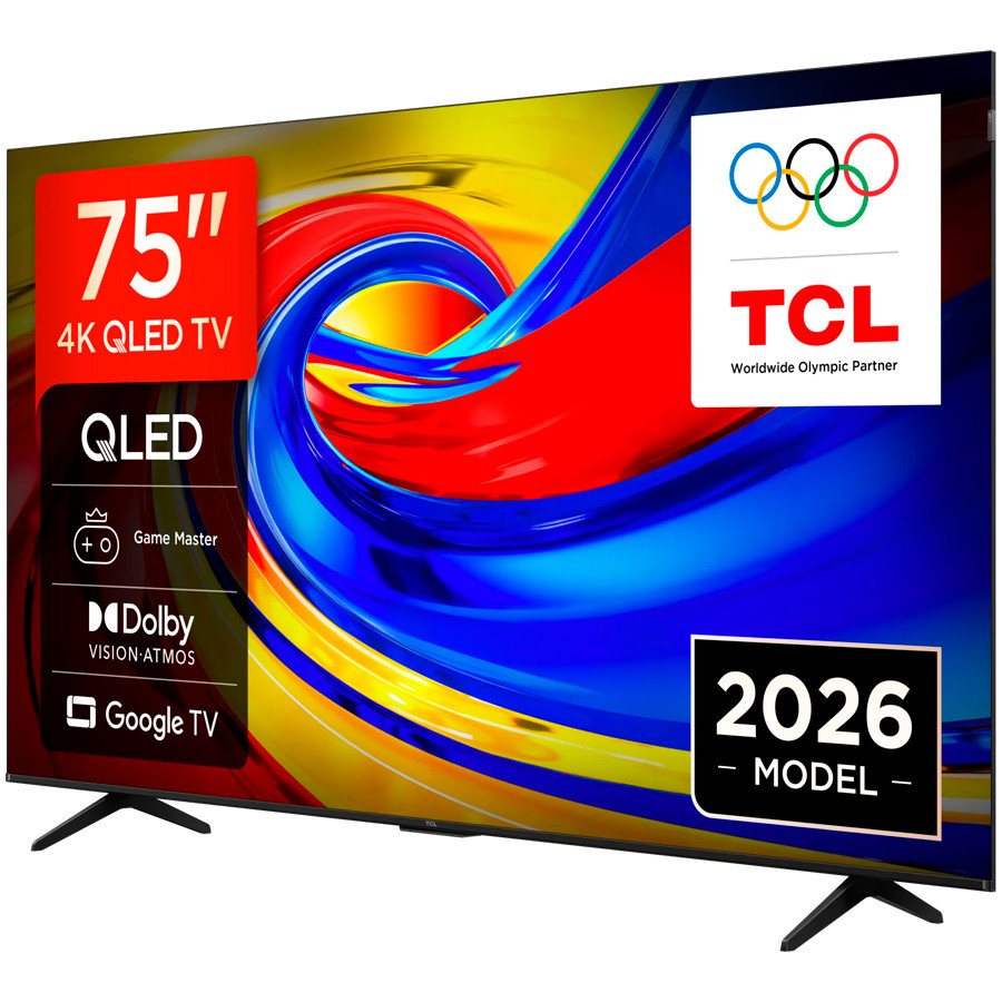 Телевизор TCL 75P7L, 75" 4K UHD QLED, Google TV, Wi-Fi, Bluetooth 5.4 - 3