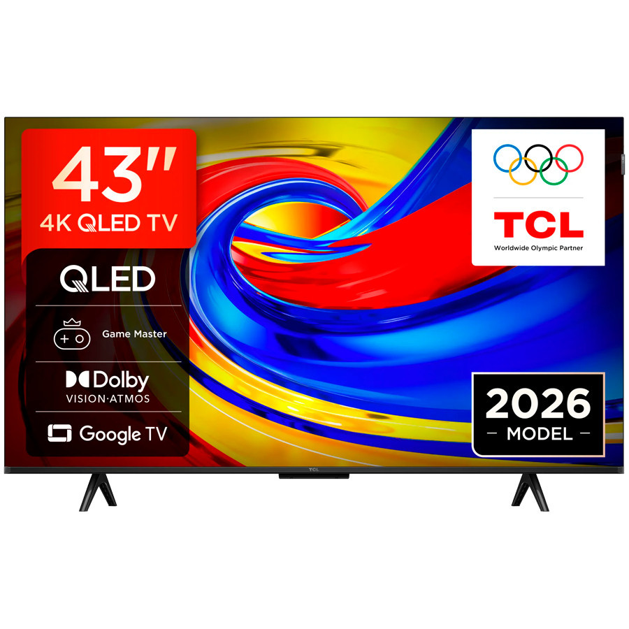 Телевизор TCL 43P7L, 43" 4K UHD QLED, Google TV - 1