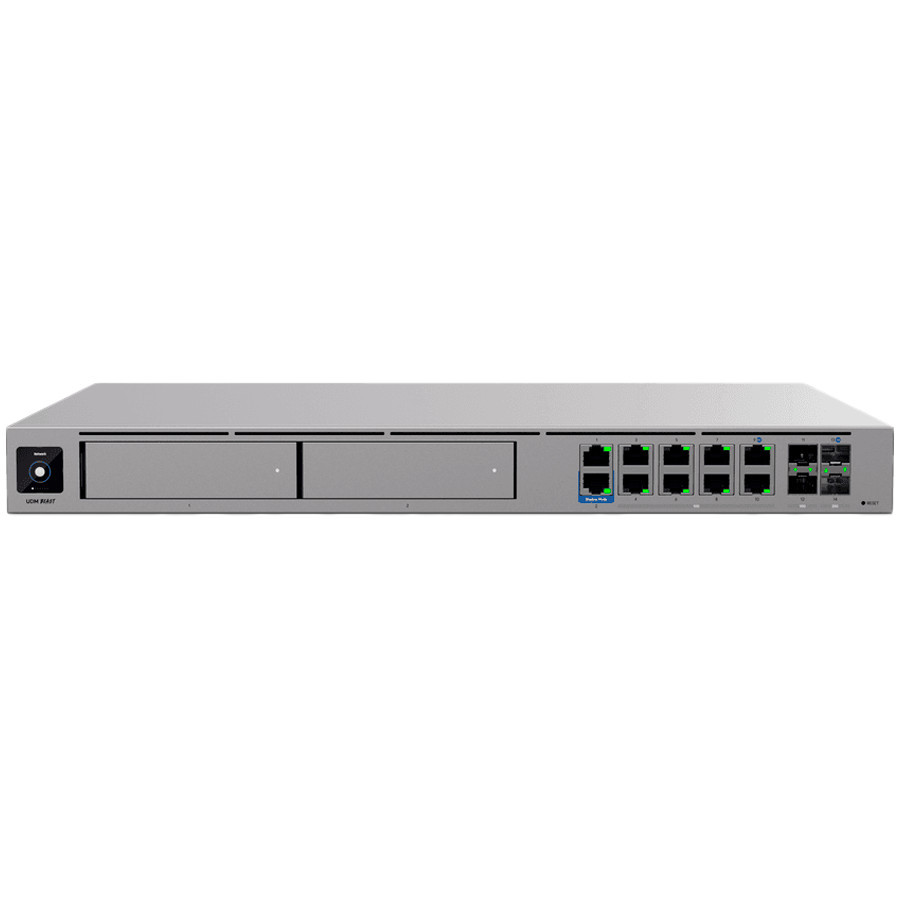 Мрежово устройство Ubiquiti UniFi Dream Machine Beast, 10Gbps WAN, 16GB RAM, 128GB SSD, 1U Rack - UDM-BEAST-EU - 1