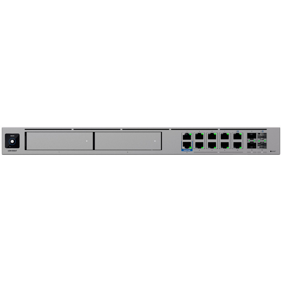 Мрежово устройство Ubiquiti UniFi Dream Machine Beast, 10Gbps WAN, 16GB RAM, 128GB SSD, 1U Rack - UDM-BEAST-EU - 2