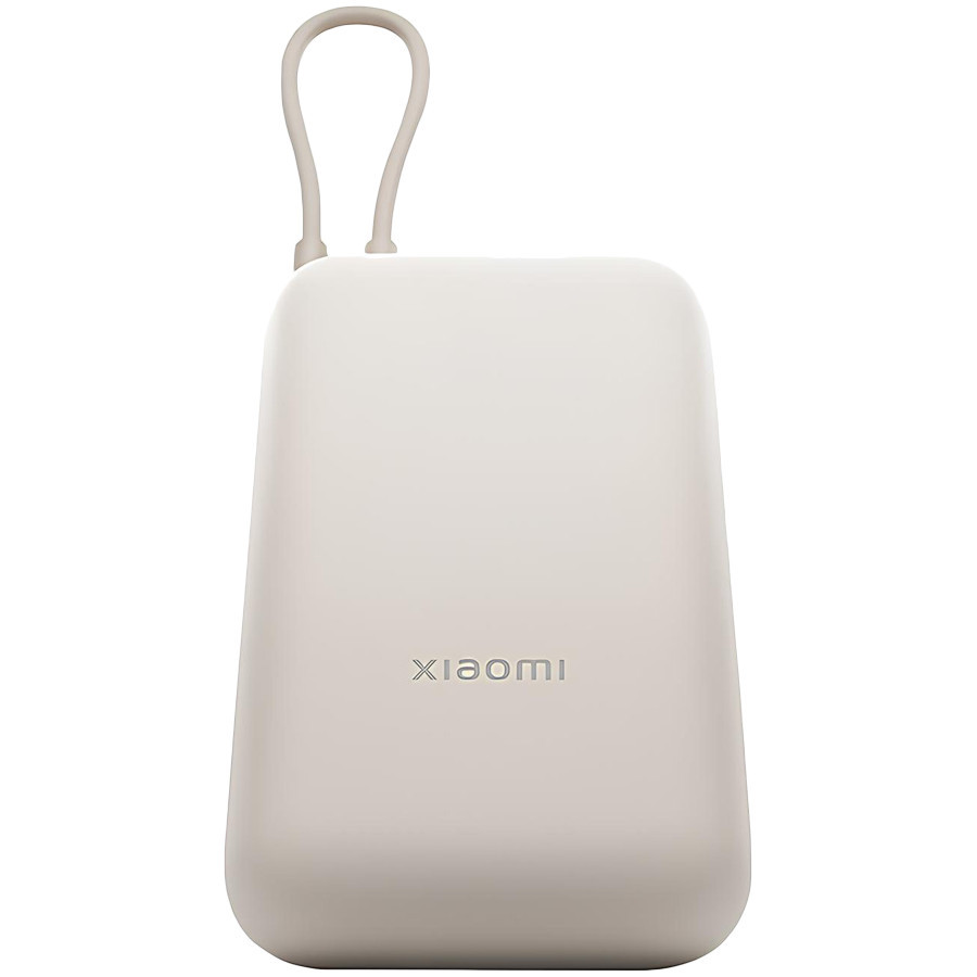 Външна батерия Xiaomi Power Bank, 10000mAh, вграден кабел USB-C, 22.5W - BHR9072GL - 3