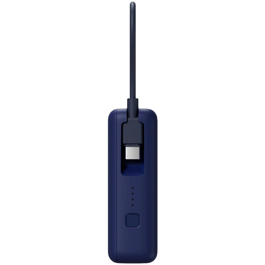 Външна батерия Xiaomi 33W Power Bank 10000 Integrated Cable, 10000mAh, USB-C/USB-A, 33W, Ice Blue - BHR9341GL - 3