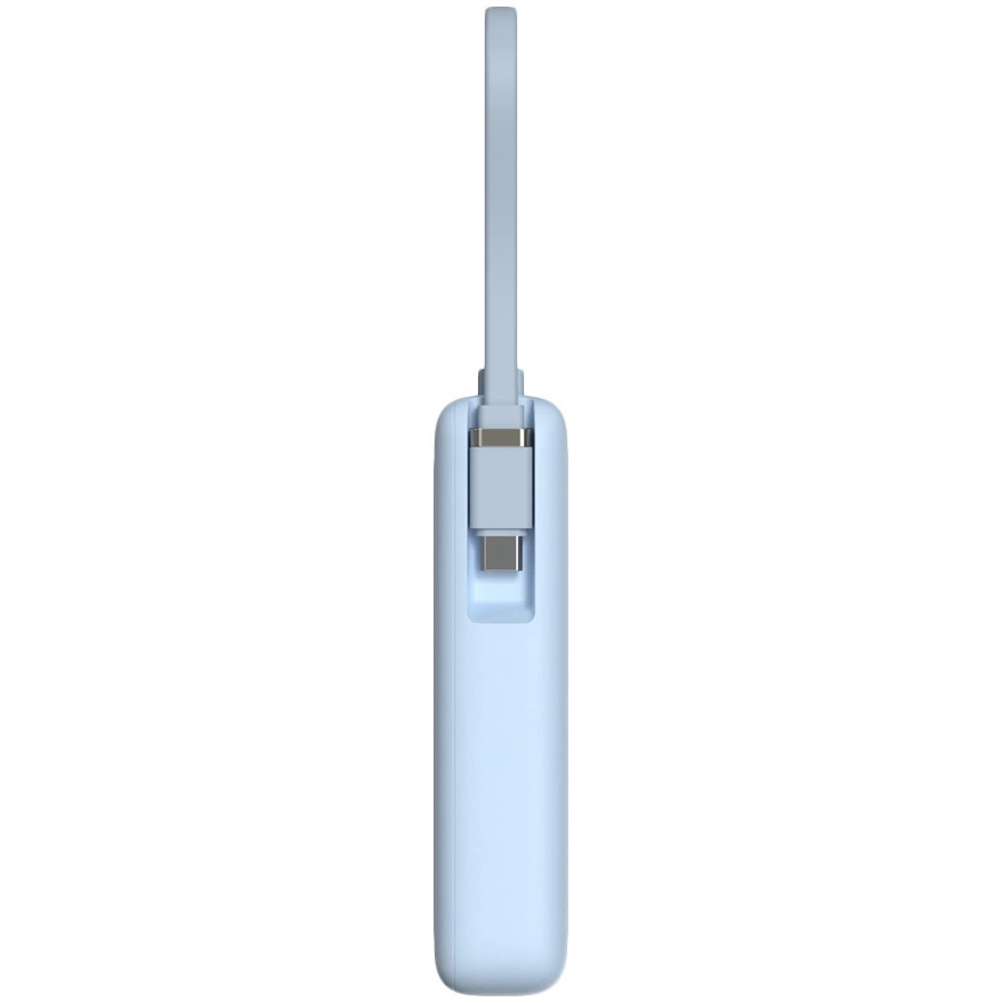 Външна батерия Xiaomi, 10000mAh 67W с вграден кабел Ice Blue - BHR08NZGL - 4