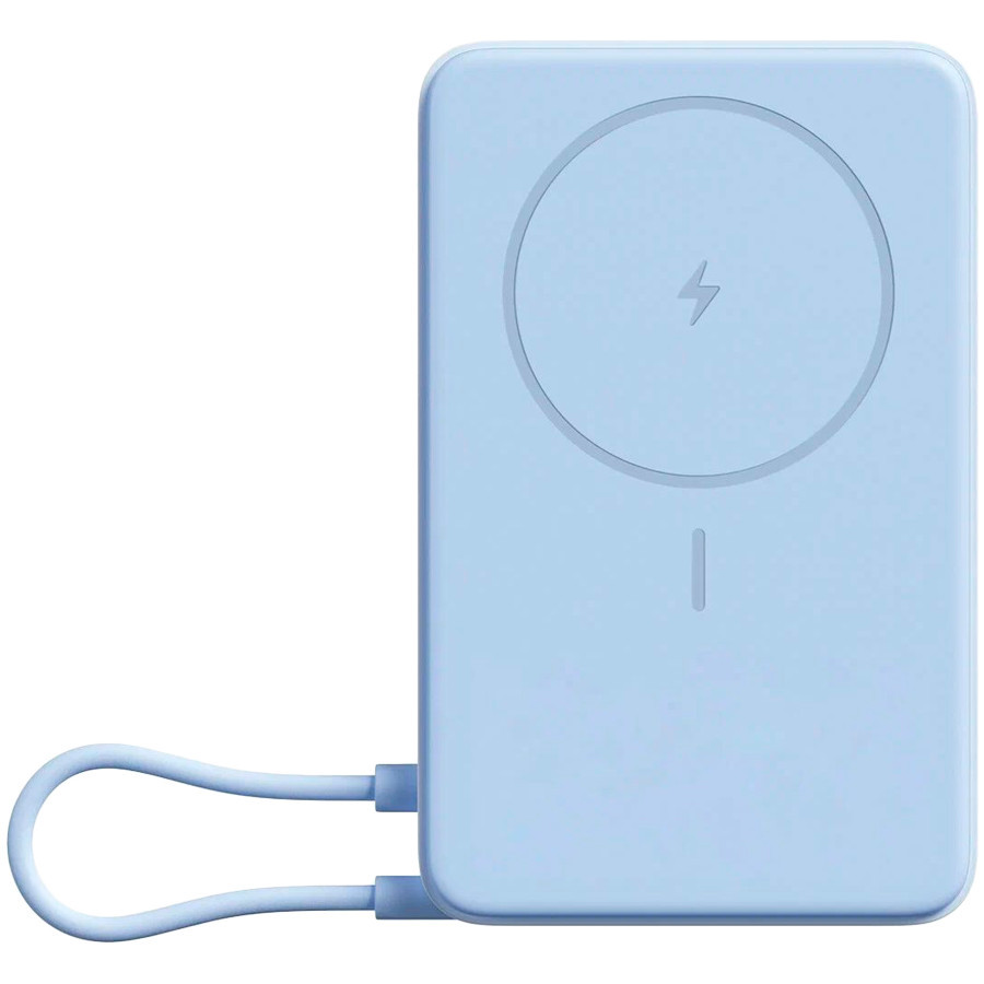 Външна батерия Xiaomi Magnetic Power Bank, 10000mAh, 33W, Безжично зареждане, Син - BHR08PCGL - 1
