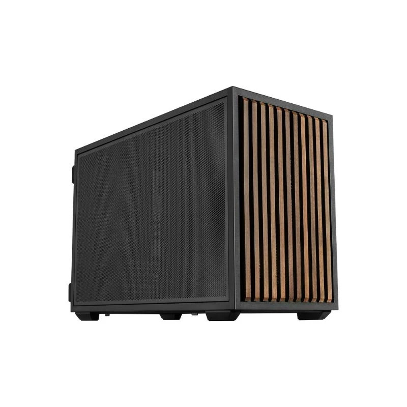 Кутия за компютър Lian Li DAN Cases B4 Wood Edition, Mini Tower, mATX/Mini-ITX, Черна - G99.B4X-WD.00 - 1