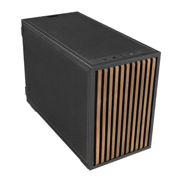 Кутия за компютър Lian Li DAN Cases B4 Wood Edition, Mini Tower, mATX/Mini-ITX, Черна - G99.B4X-WD.00 - 2