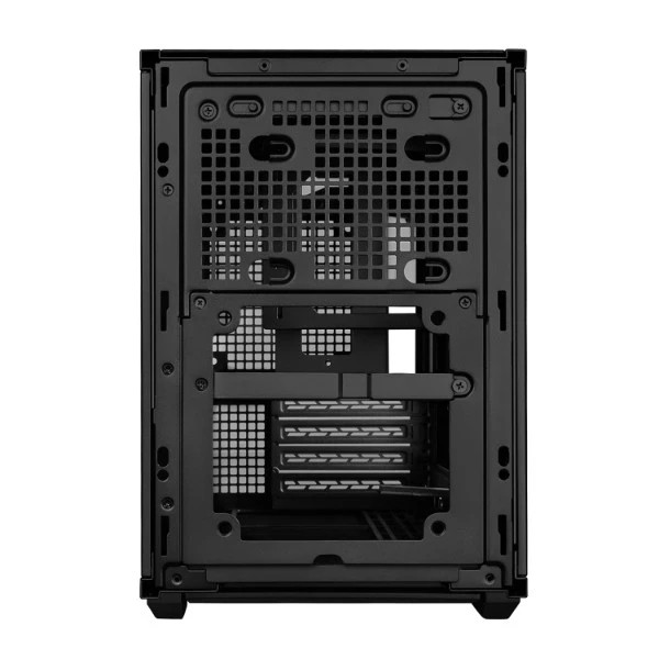 Кутия за компютър Lian Li DAN Cases B4 Wood Edition, Mini Tower, mATX/Mini-ITX, Черна - G99.B4X-WD.00 - 3