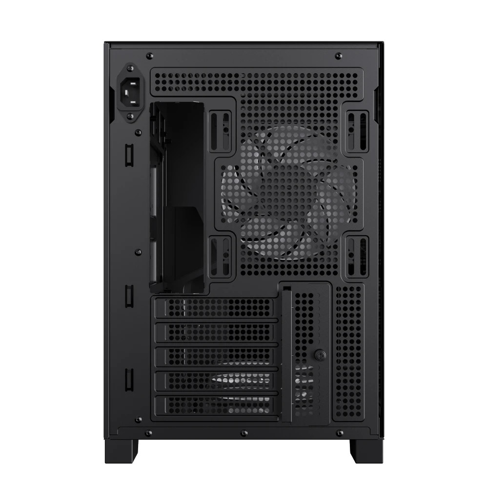 Кутия за компютър Gamemax NEX C33, Mini Tower mATX, Tempered Glass, 4x120mm ARGB вентилатора - 9109-0013R0002 - 12