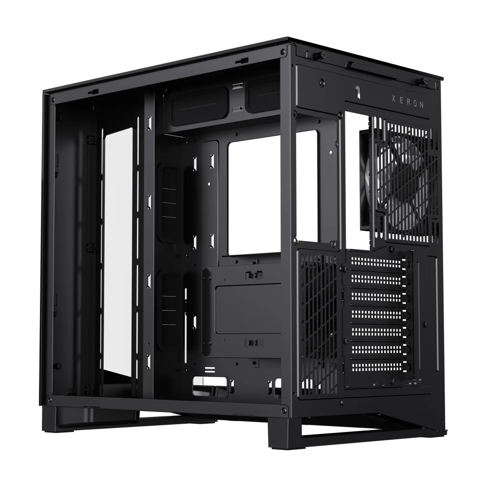Кутия за компютър Gamemax NEX C56 VC BK, Middle Tower ATX, Tempered Glass, 4x ARGB вентилатора - 1849-3072R0002 - 10
