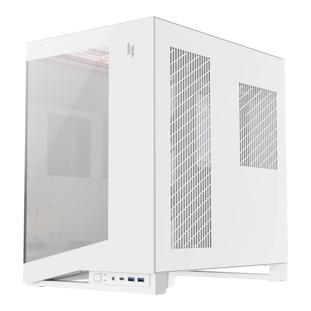 Кутия за компютър Gamemax NEX C56, ATX Middle Tower, Tempered Glass, 7x120mm ARGB вентилатора, бяла - 1849-3070R0004 - 10