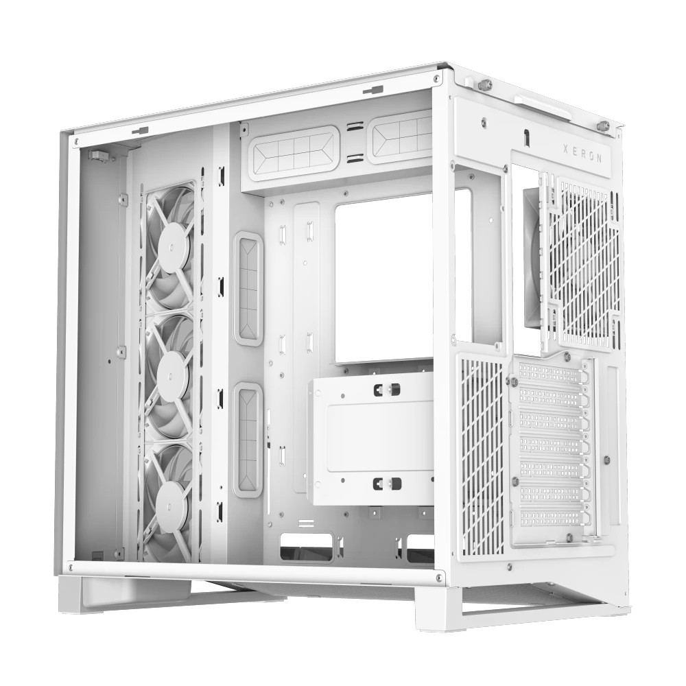 Кутия за компютър Gamemax NEX C56, ATX Middle Tower, Tempered Glass, 7x120mm ARGB вентилатора, бяла - 1849-3070R0004 - 11