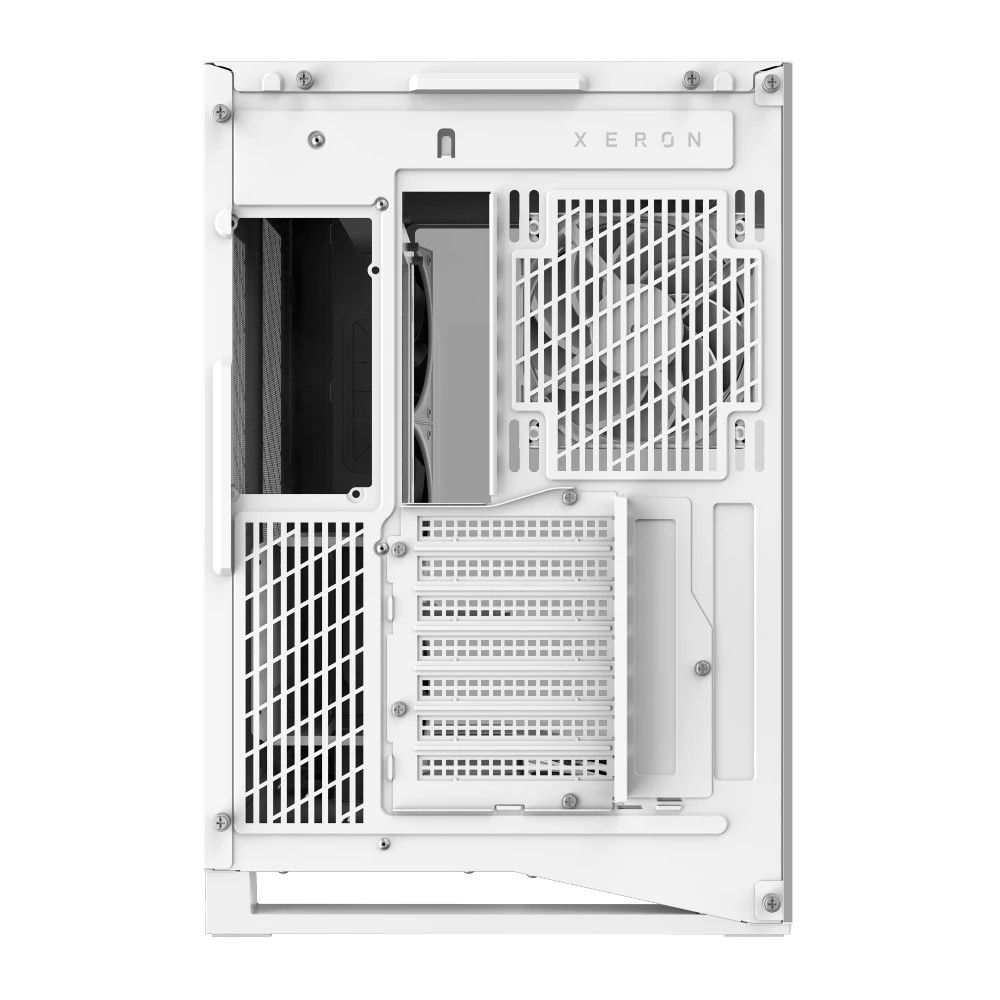 Кутия за компютър Gamemax NEX C56, ATX Middle Tower, Tempered Glass, 7x120mm ARGB вентилатора, бяла - 1849-3070R0004 - 12