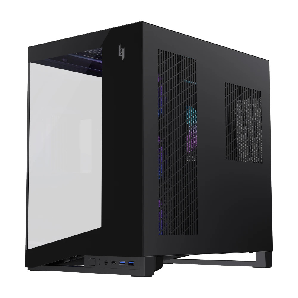 Кутия за компютър Gamemax NEX C56 BK, Middle Tower ATX, Tempered Glass, 7x120mm ARGB вентилатора - 1849-3070R0002 - 5