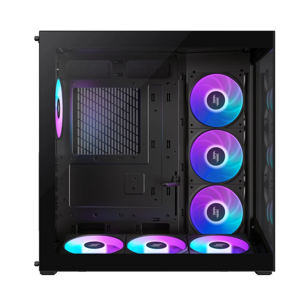 Кутия за компютър Gamemax NEX C56 BK, Middle Tower ATX, Tempered Glass, 7x120mm ARGB вентилатора - 1849-3070R0002 - 7
