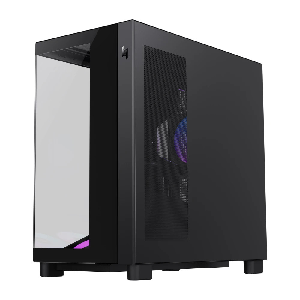 Кутия за компютър Gamemax NEX C53, Middle Tower ATX, Tempered Glass, 4x ARGB вентилатора - 9109-0013R0006 - 8