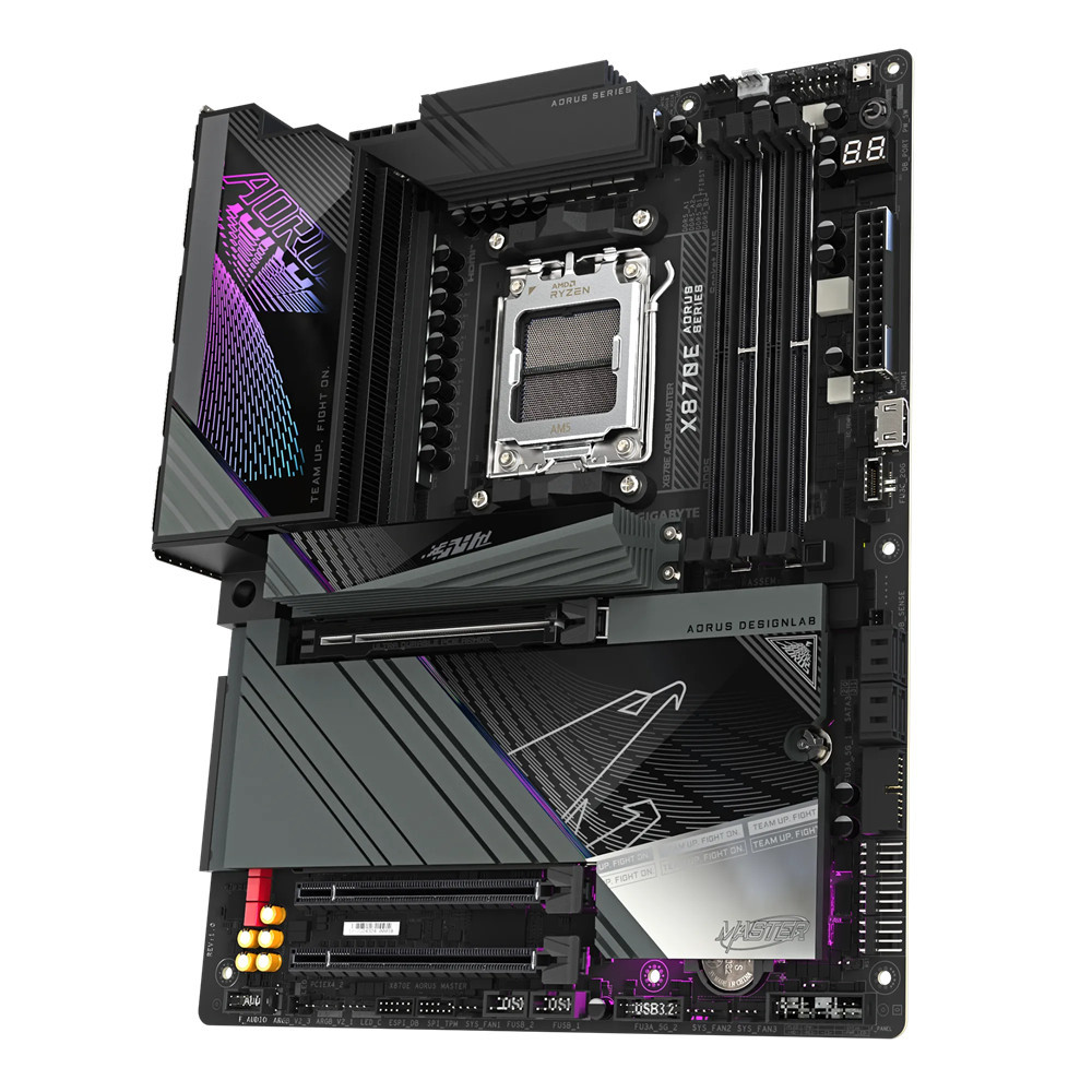 Дънна платка GIGABYTE X870E AORUS MASTER, Socket AM5 - 3
