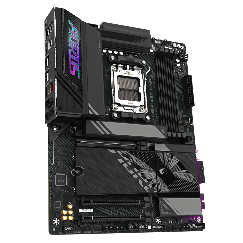 Дънна платка Gigabyte X870E AORUS ELITE WIFI 7, Socket AM5 - X870E A ELITE WIFI7 - 3