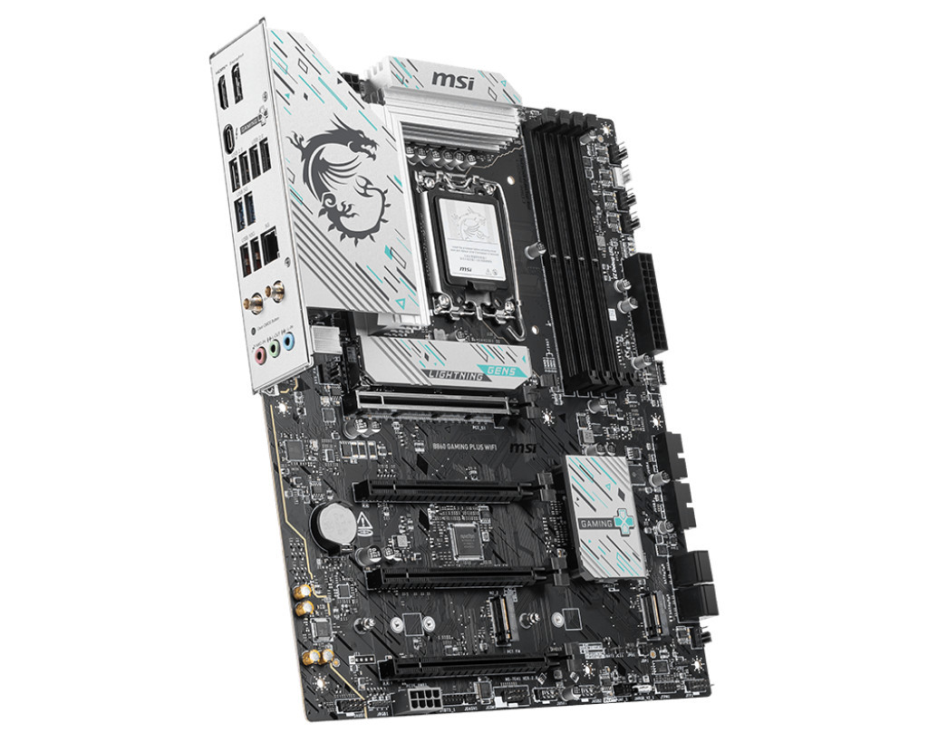 Дънна платка MSI B860 GAMING PLUS WIFI, LGA1851 - 911-7E41-003 - 3