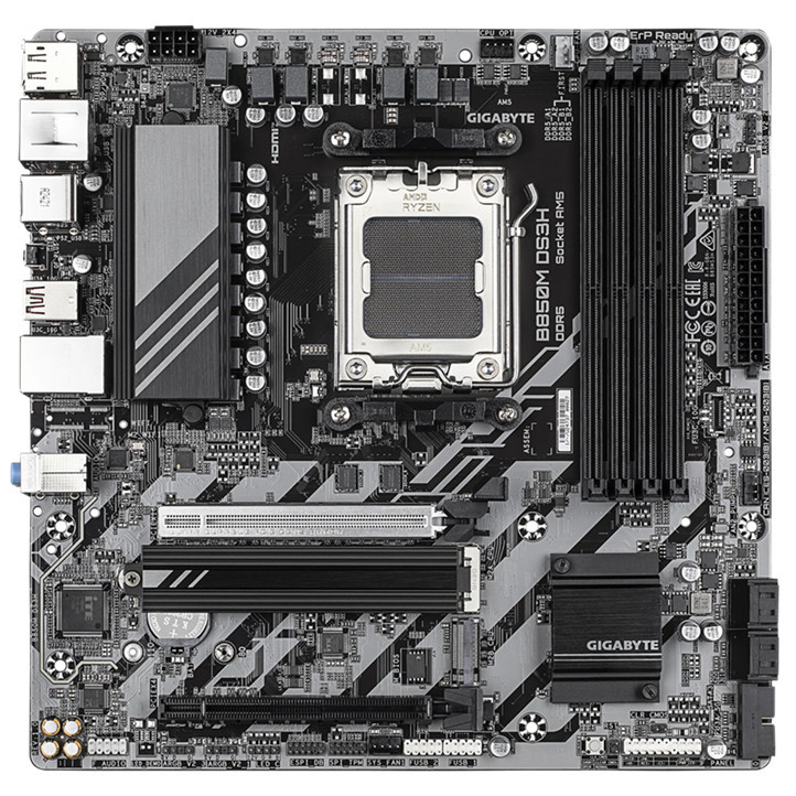Дънна платка Gigabyte B850M DS3H, AM5 - 2