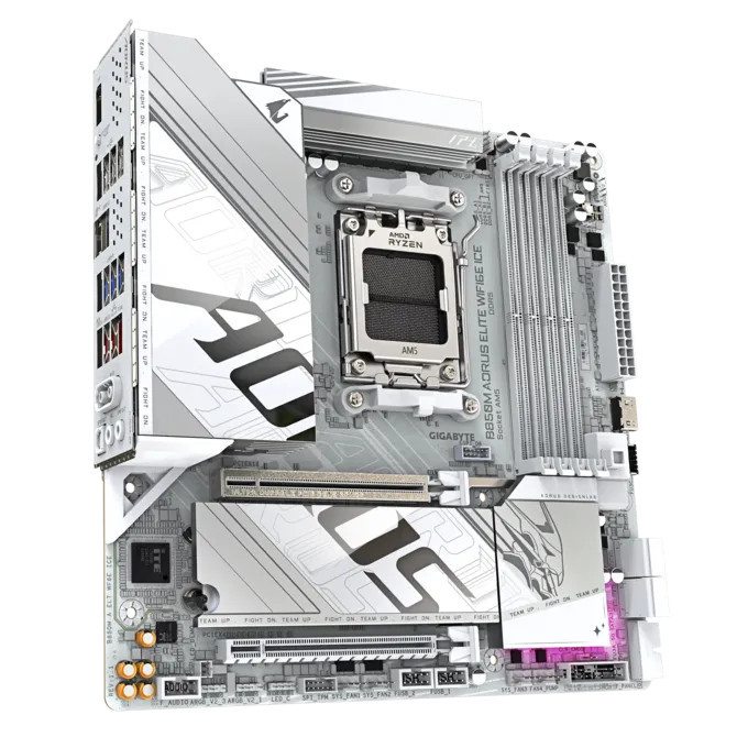 Дънна платка Gigabyte B850M AORUS ELITE WIF6E ICE, AM5 - B850M A ELT WF6E ICE - 3