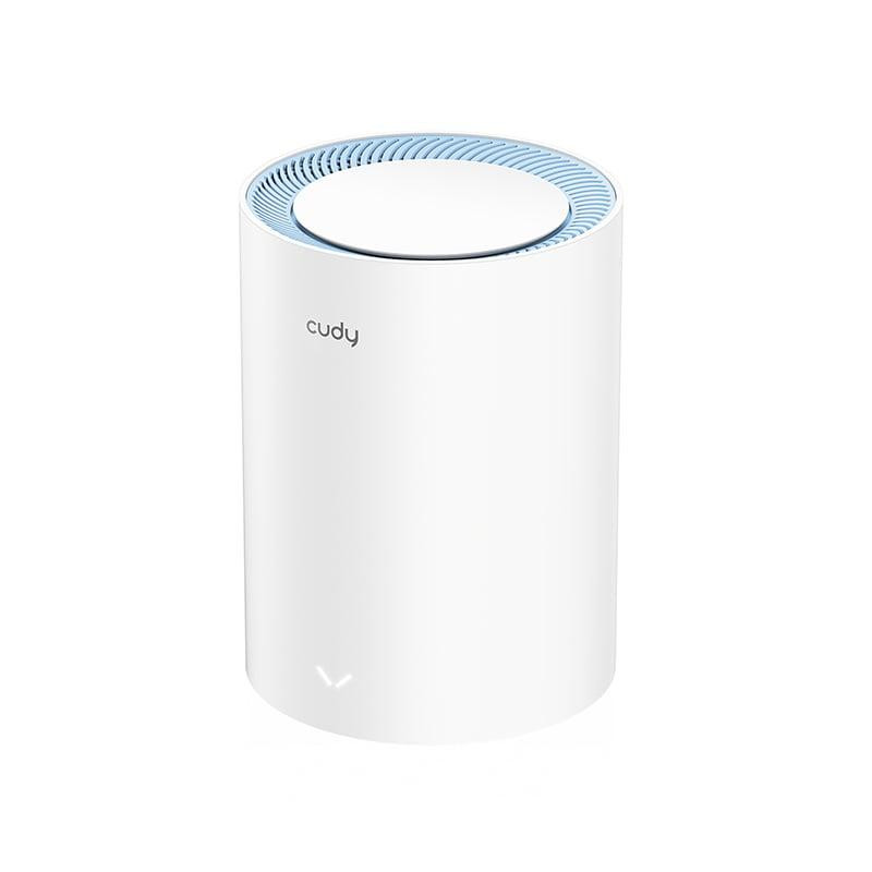 Безжична Mesh система Cudy M1200, AC1200 Dual Band, 2.4/5 GHz, 300-867 Mbps, 1 брой - CUDY-M1200-Deco E4 - 1