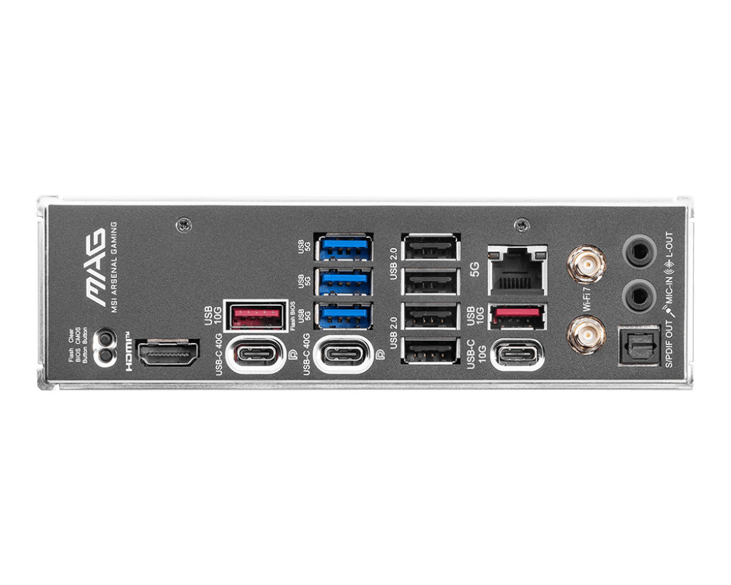 Дънна платка MSI MAG X870E TOMAHAWK WIFI, AM5 - 911-7E59-002 - 4