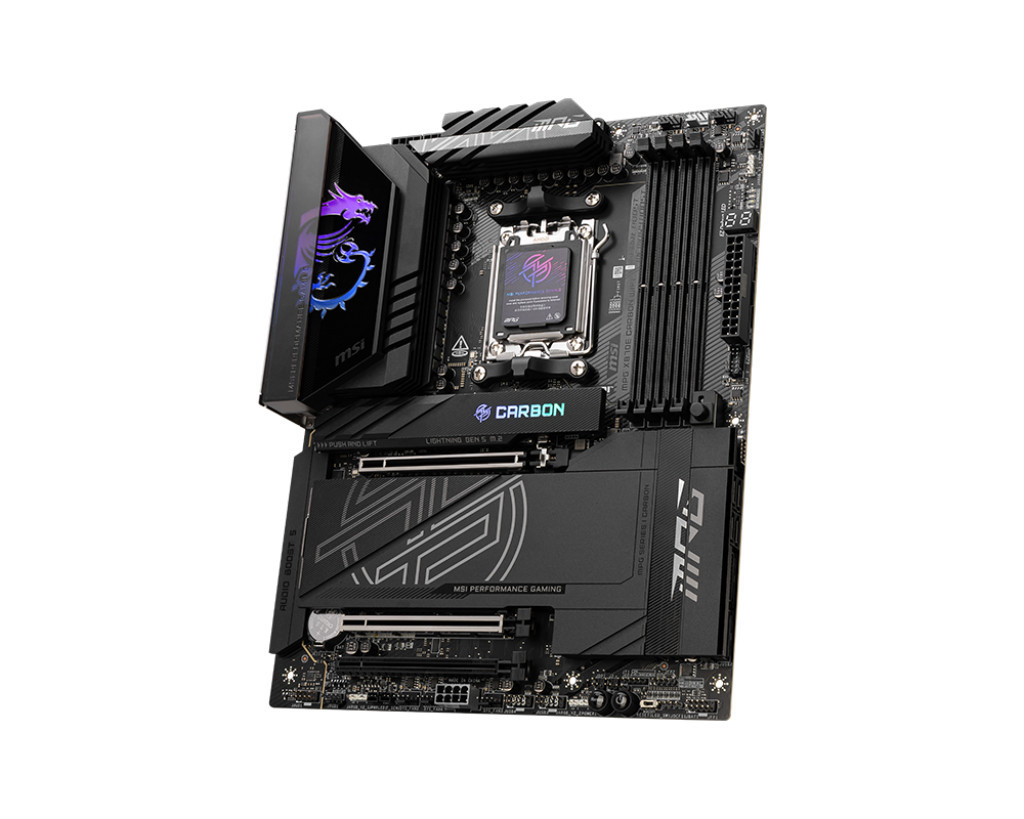 Дънна платка MSI MPG X870E CARBON WIFI, AM5 - 911-7E49-004 - 3