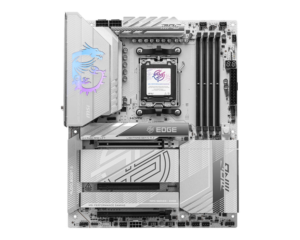 Дънна платка MSI MPG X870E EDGE TI WIFI, AM5 - 911-7E59-001 - 2