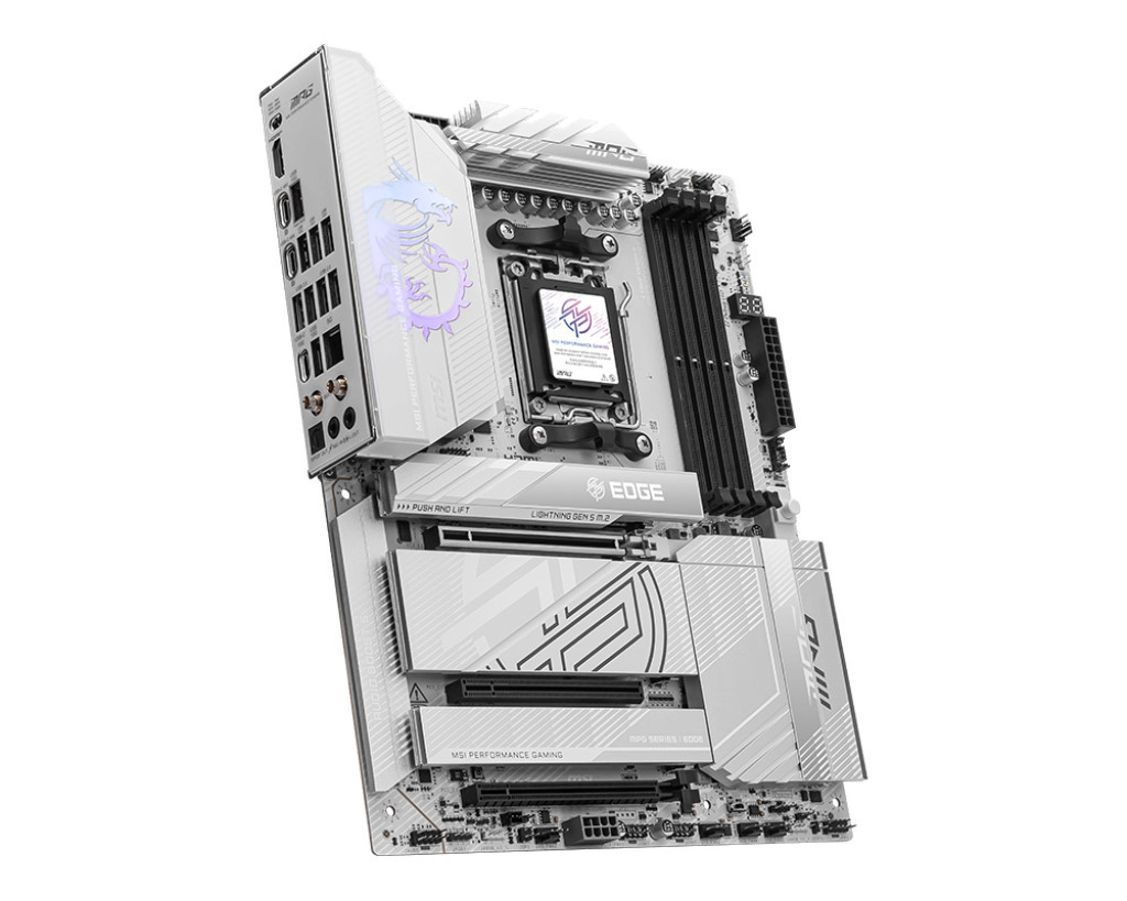 Дънна платка MSI MPG X870E EDGE TI WIFI, AM5 - 911-7E59-001 - 3
