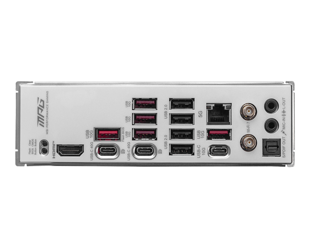 Дънна платка MSI MPG X870E EDGE TI WIFI, AM5 - 911-7E59-001 - 4